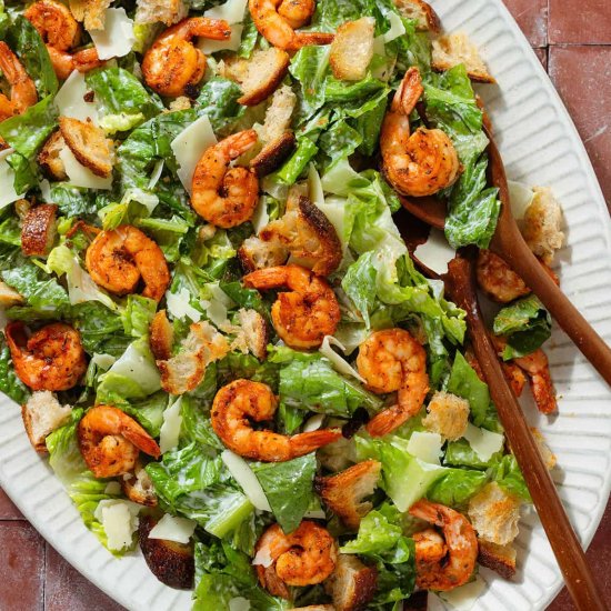 Shrimp Caesar Salad