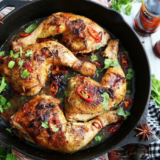 Star Anise and Ginger Braised Chicken