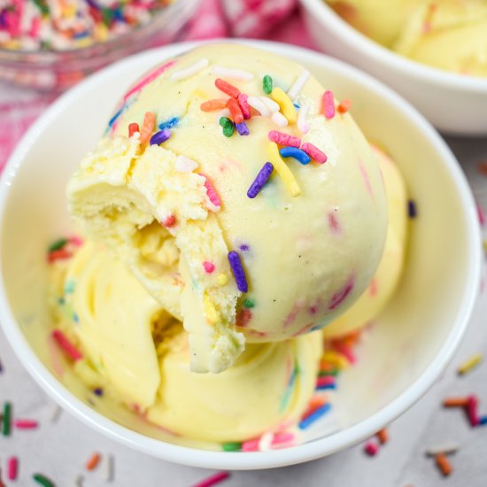 Birthday Cake Ice Cream