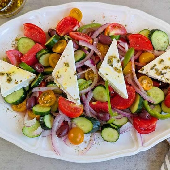 Greek Horiatiki Salad