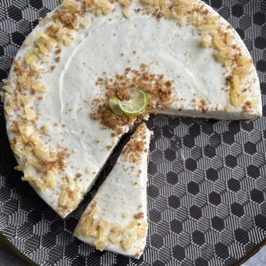 No Bake Key Lime Cheesecake