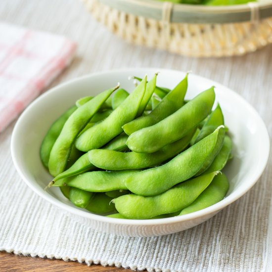 Japanese-Style Salted Edamame