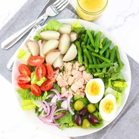tuna niçoise salads