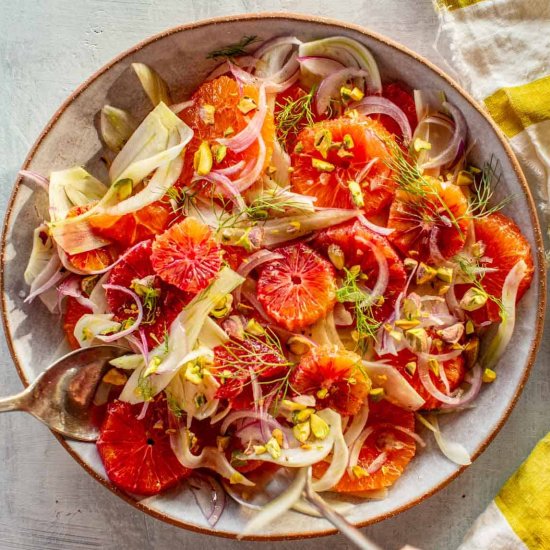 Sicilian Fennel Orange Salad