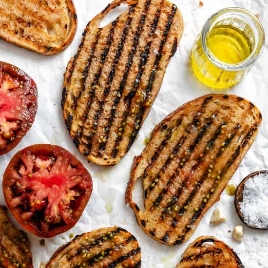 Pan Con Tomate-Spanish Tomato Bread