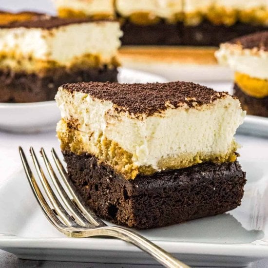 Tiramisu Brownies
