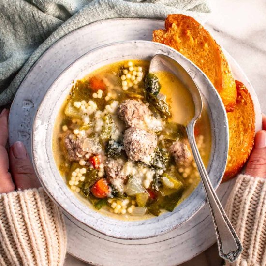 Easy Authentic Italian Wedding Soup