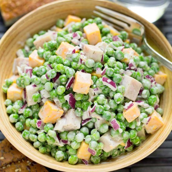 Creamy Pea Salad