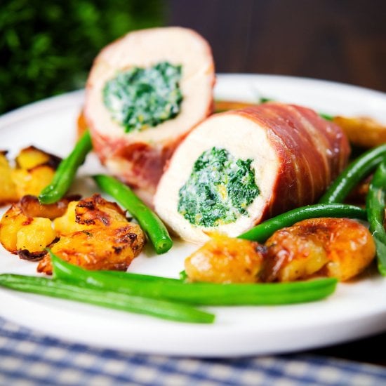 Chicken Wrapped in Parma Ham