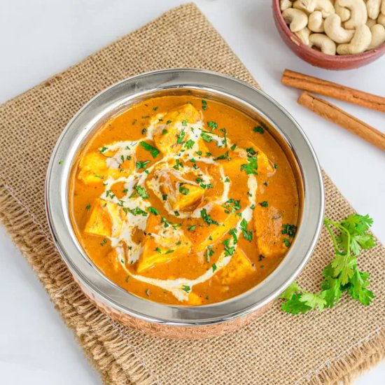 Restaurant Style Shahi Paneer