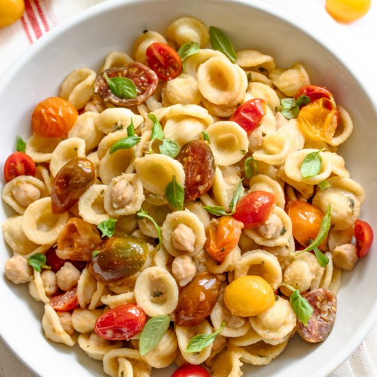 Orecchiette Pasta with Chickpeas