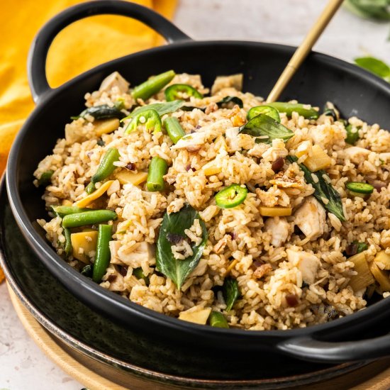 Thai Green Curry Fried Rice