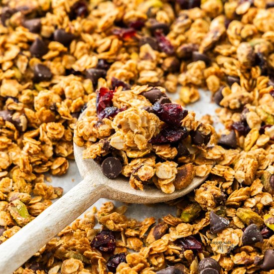 Peanut Butter and Chocolate Granola