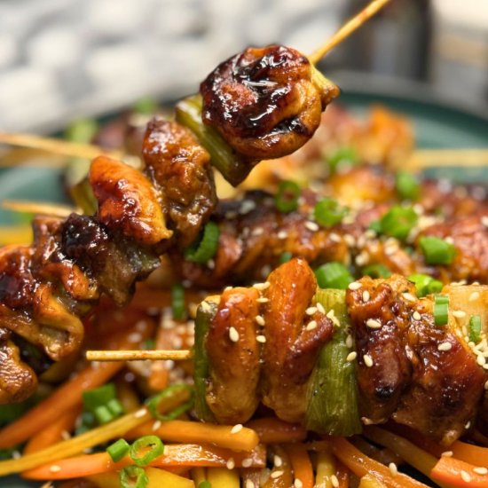 Teriyaki Chicken Skewers