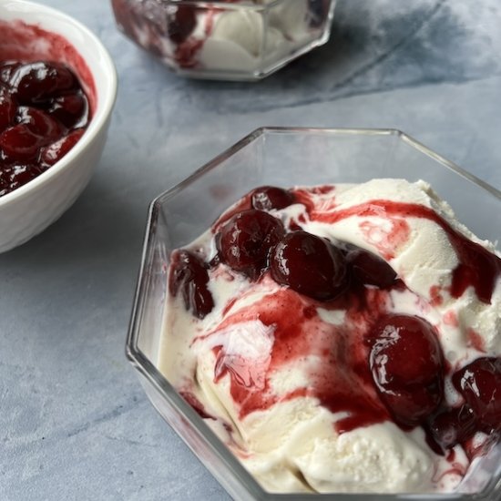 Summer Cherry Compote