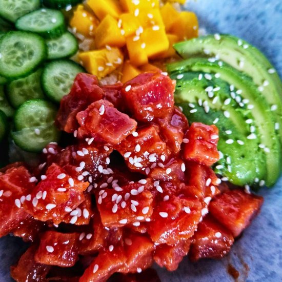 Spicy Tuna Poke Bowl