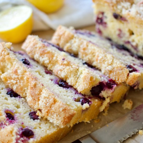 Maine Blueberry Lemon Bread