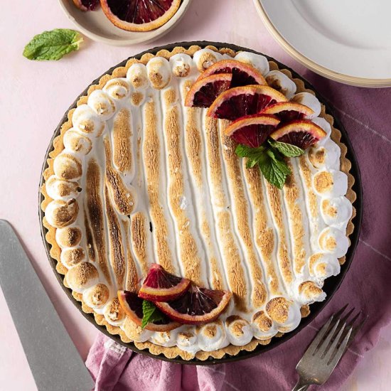 Gluten-Free Blood Orange Tart