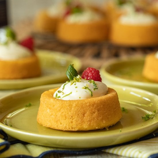 No Bake Mini Margarita Cheesecake