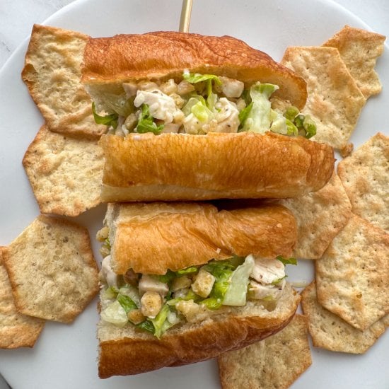 Chicken Caesar Salad Sandwich