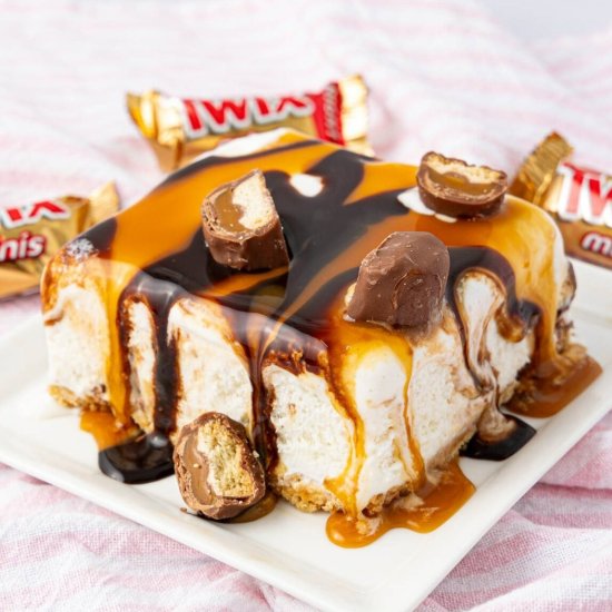 Twix Ice Cream Cake Recipe