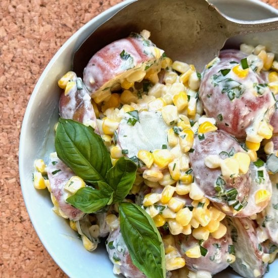 Herbed Potato Corn Salad