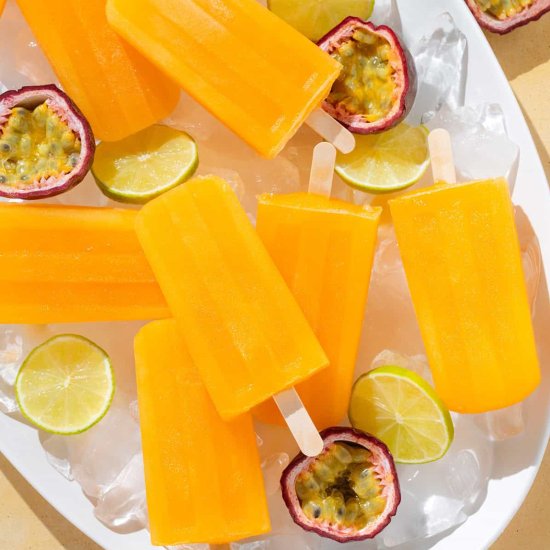 Passion Fruit Popsicles