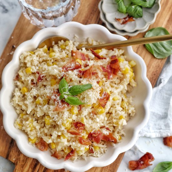 Sweet Corn Risotto