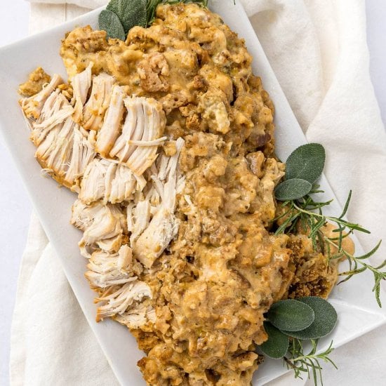 Turkey Breast Recipe and Stuffing