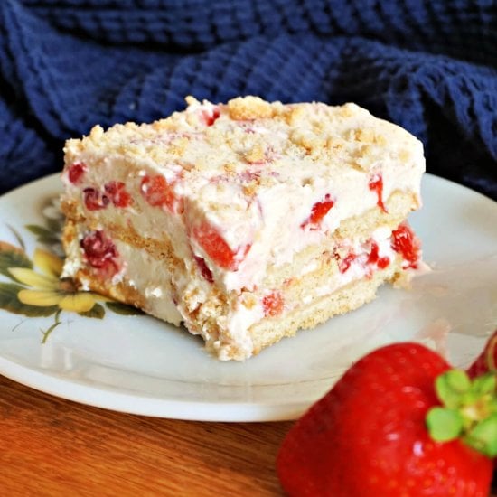 Strawberry Icebox Cake