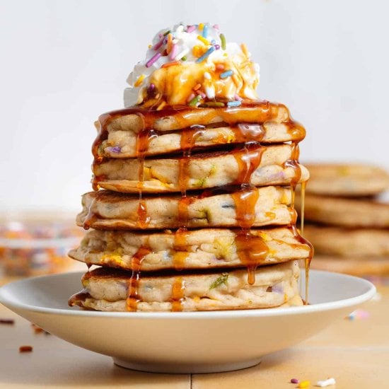 Birthday Cake Pancakes