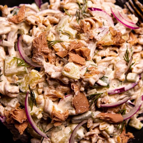 Creamy Tuna Pasta Salad