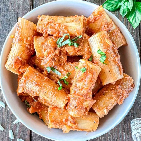 Creamy Cottage Cheese Vodka Sauce