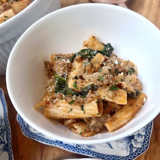 Sausage & Fennel Rigatoni