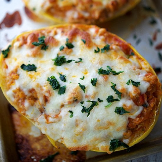 Chicken Parmesan Spaghetti Squash