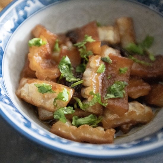 Bitter Gourd with Pickled Cucumber