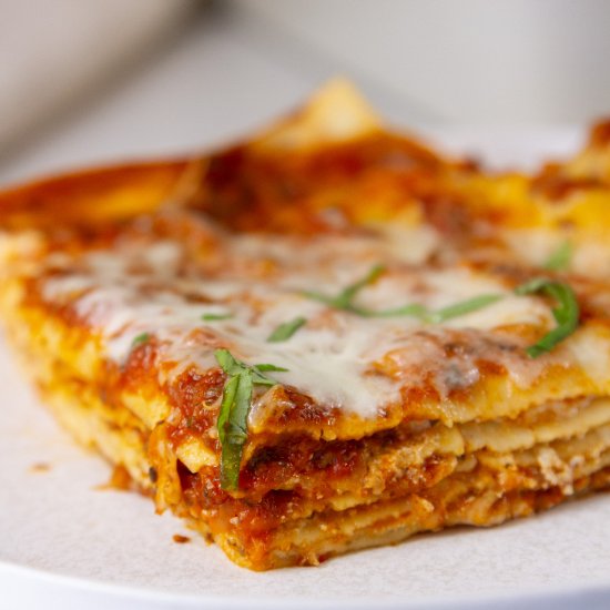 Meatless Meat Lasagna