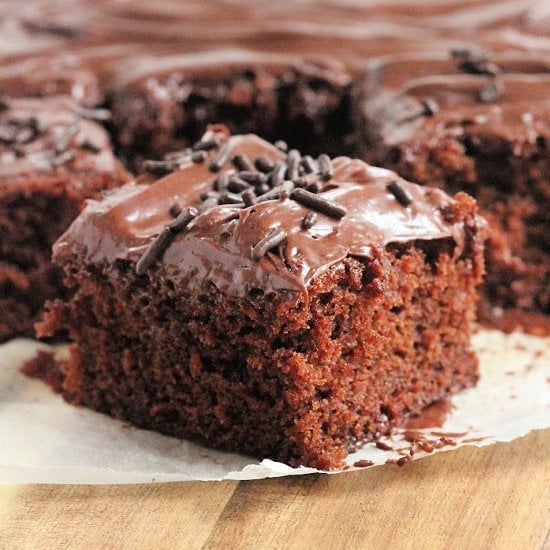 Chocolate Syrup Cake