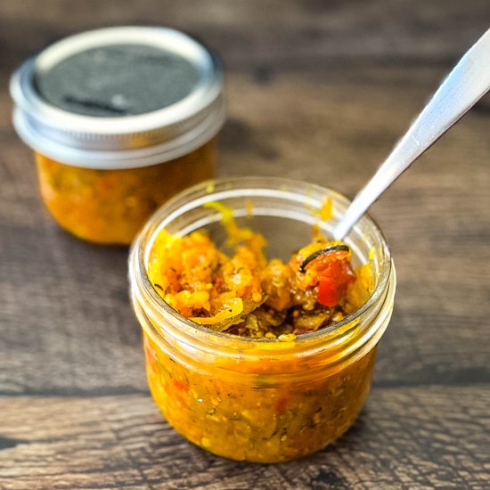 Easy Zucchini Relish Recipe