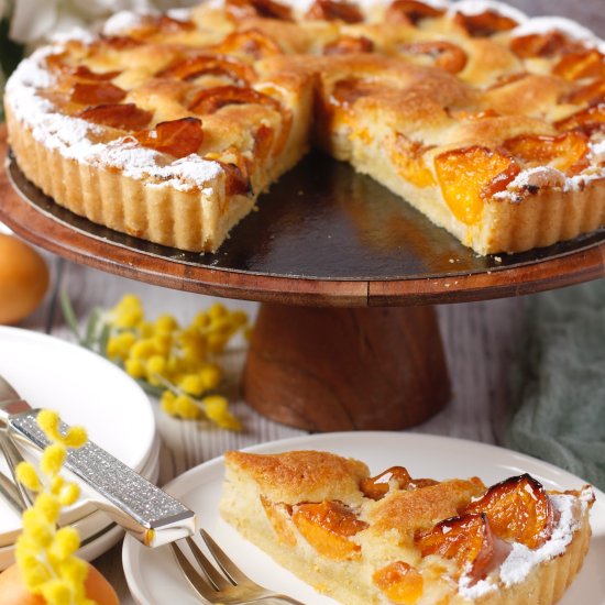 Apricot & Almond Frangipane Tart