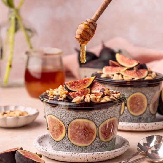 Fig Chia Pudding