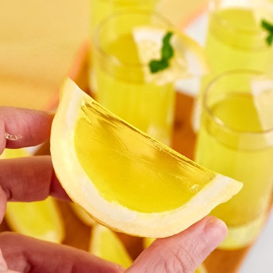Lemon Drop Jello Shots