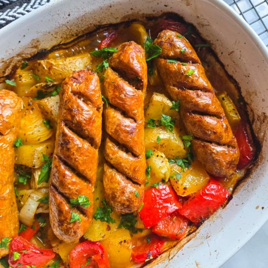 Sausage & Veggie Bake