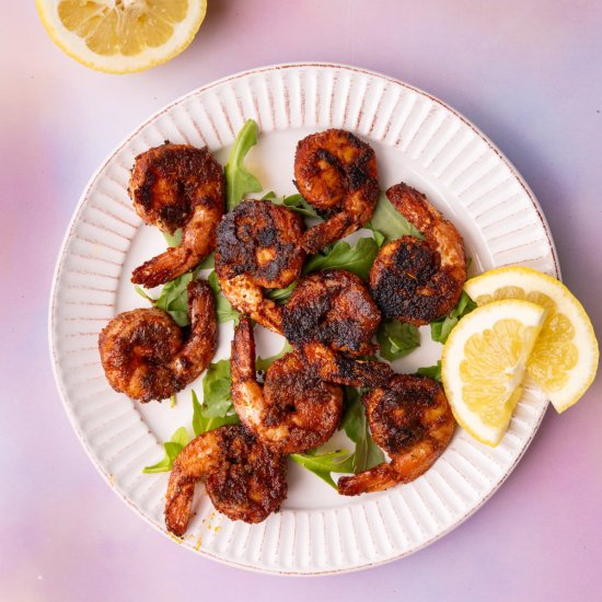 10-Minute Crispy Blackened Shrimp
