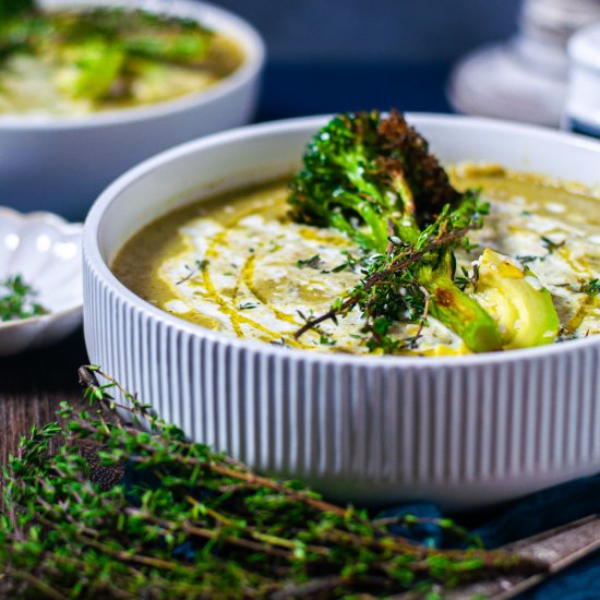 Broccolini Soup