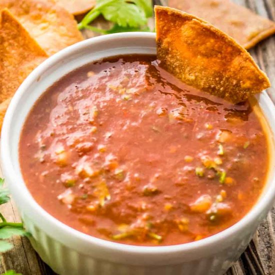 Simple Tomato Salsa