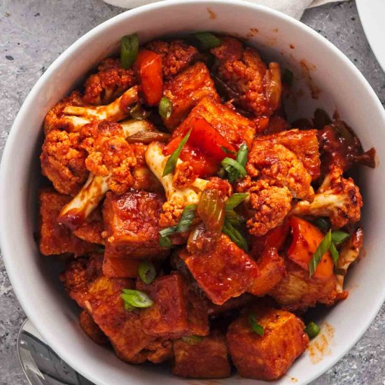 Korean Gochujang Tofu