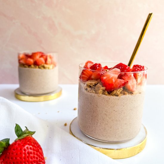 Strawberry Overnight Oats