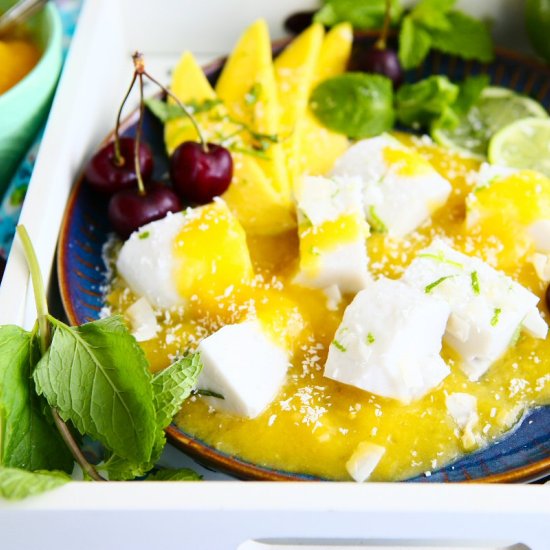 Haupia – Hawaiian Coconut Pudding