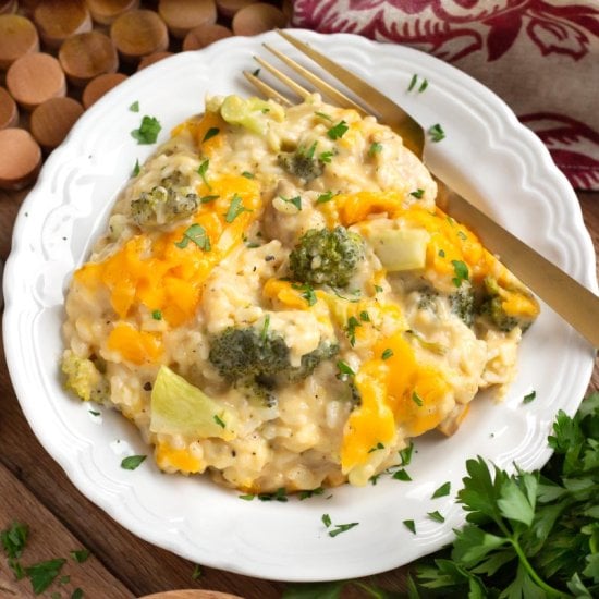 Chicken Broccoli Rice Casserole